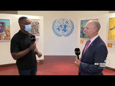 UN Pavilion - News Room Africa