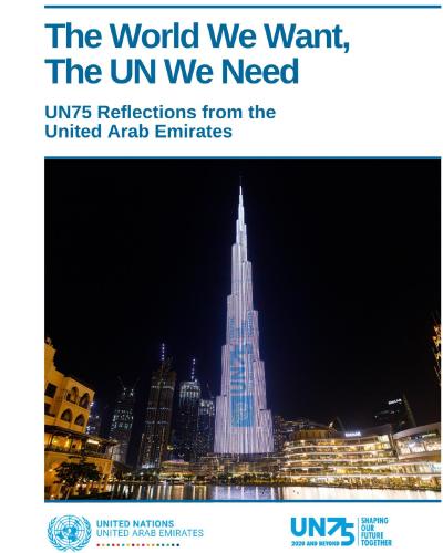 Cover of UAE UN75 Report